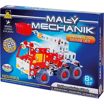 ostatní stavebnice MaDe Malý Mechanik hasičské auto