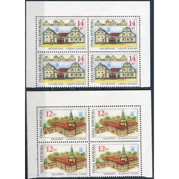 Poštovní známka Česká pošta (2001) č. 304 - 305 ** - Česká republika - 4-bl - Krásy naší vlasti