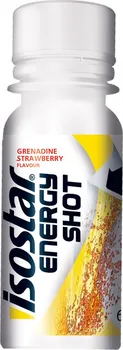 Energetický nápoj Isostar Energy shot grenadina/jahoda 60 ml