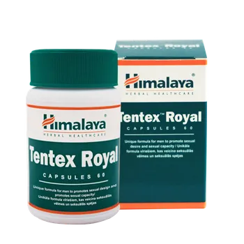 Přírodní produkt Himalaya Herbals Tentex Royal 60 cps.