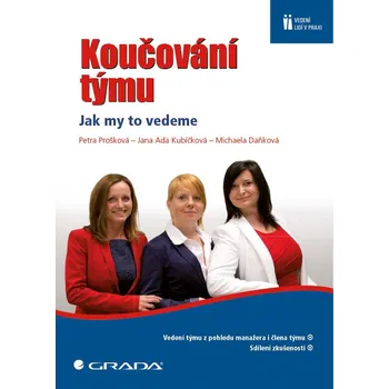 Koučování týmu - Jana Ada Kubíčková, Petra Prošková, Michaela Daňková