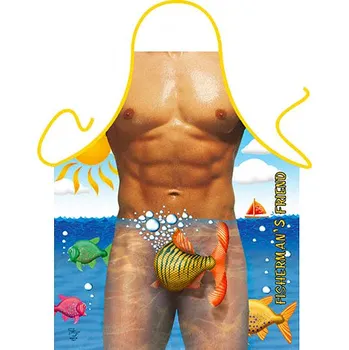 Kuchyňská zástěra Zástěra Sexy rybář
