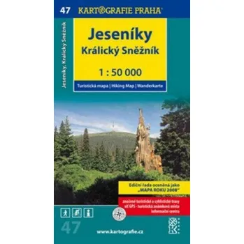 Jeseníky Kralický Sněžník 1:50 000 - Kartografie Praha