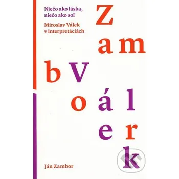 Poezie Niečo ako láska, niečo ako soľ - Ján Zambor (SK)