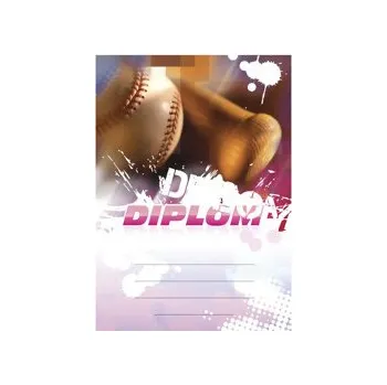 Sabe diplom A4 baseball