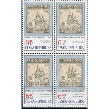 Poštovní známka Česká pošta (2003) č. 347 ** - Česká republika - 4-bl - Tradice české známkové tvorby