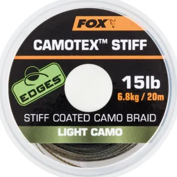 Fox Camotex Stiff 20 m Light Camo, 25 lb