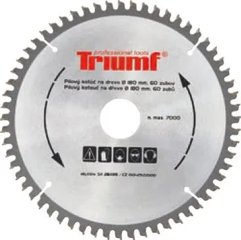 Pilový kotouč Kotouč pilový TSZ 140x40Tx20 dřevotříska, Triumf (Triumf - profi)