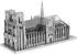 Puzzle Metal Earth Iconx Katedrála Notre-Dame 84 dílků