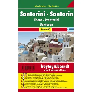Automapa Santorini 1:40 000 - Freytag & Berndt Automapa Santorini 1:40 000 - Freytag & Berndt