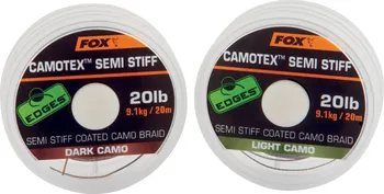 Fox Edges Camotex Semi Stiff Dark Camo 20 m