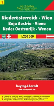 Automapa Dolní Rakousko Vídeň 1:200 000 - Freytag & Berndt