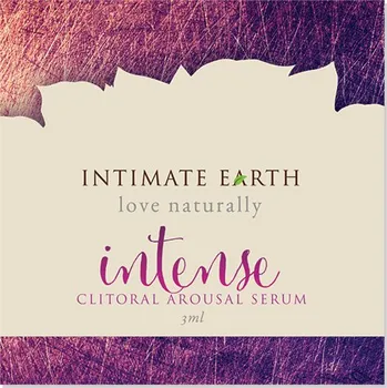 Lubrikační gel Intimate Earth INTENSE Clitoral Stimulating Gel 3ml