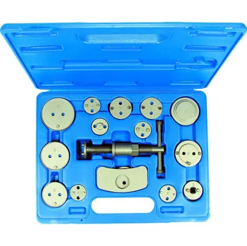 Přislušenství brzdového systému Stlačovák brzdových pístků, sada 16 dílů, Triumf (Triumf - profi)