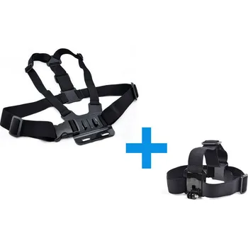 Příslušenství pro videokameru Sada popruhů na hrudník a hlavu
