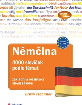 Německý jazyk Němčina 4000 slovíček podle témat – Ervin Tschirner