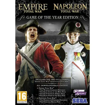 Počítačová hra Empire: Total War + Napoleon: Total War PC, digitální verze