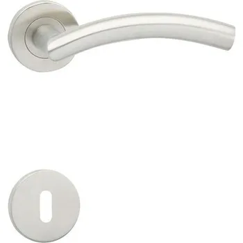 Dveřní kování Rozetové dveřní kování Paola Plus R BB, nerez