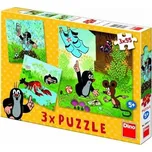Dino puzzle Krteček a kalhotky 3 x 55…