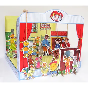 Loutkové divadlo Marionetino Loutkové divadlo Trojpohádka Budulínek 15 loutek