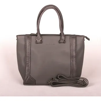 Kabelka Šedá pevná kabelka do ruky David Jones CM2823