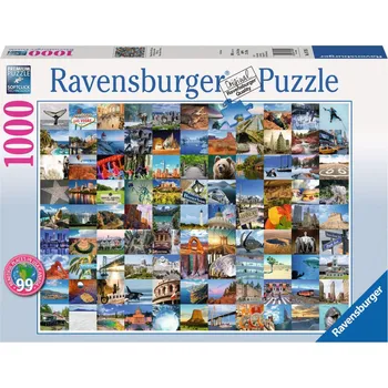 Ravensburger 99 krásných míst USA, Kanada 1000 dílků Puzzle Ravensburger 99 krásných míst USA, Kanada 1000 dílků