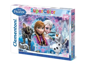 Puzzle Clementoni Supercolor Ledové království 104 dílků
