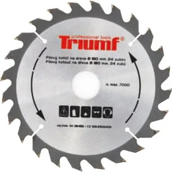 Pilový kotouč Kotouč pilový SZ 200x40Tx30 dřevo - plast, Triumf (Triumf - profi)