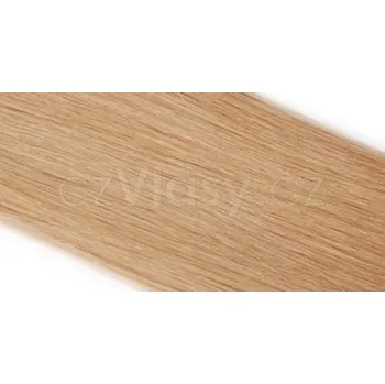 Příčesek czVlasy.cz Asijské vlasy na metodu TAPEX odstín 27 Délka: 50 cm, Hmotnost: 50 g, REMY kvalita
