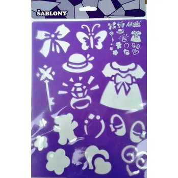 Kreslící šablony Princezny