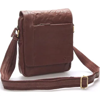 Originální hnědá kožená brašna - Sendi Design Roob hnědá
