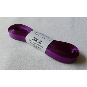 Stuha Stuha taftová 6 mm, fialová - 510