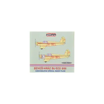 Plastikový model 1/72 Be-502 Bibi (Czechoslovak Racer)