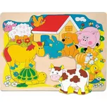Woody Puzzle na desce veselá domácí…