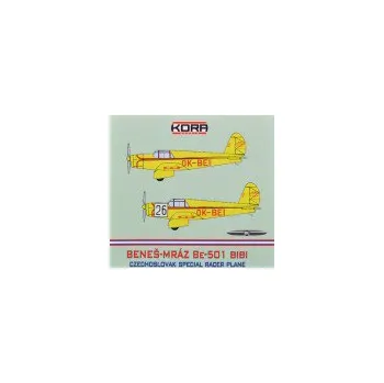 Plastikový model 1/72 Be-501 Bibi (Czechoslovak Racer)