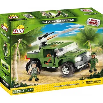 Stavebnice COBI Cobi 2336 Small Army P-4 ozbrojené vozidlo