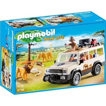 Stavebnice Playmobil Playmobil 6798 Safari Auto s navijákem