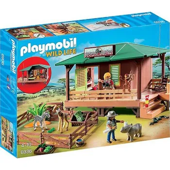 Stavebnice Playmobil Playmobil 6936 Dům strážce parku s ošetřovnou zvířat