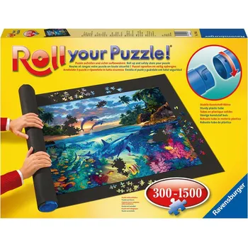 Příslušenství k puzzle Ravensburger Rolovací podložka pod puzzle 110 x 66 cm