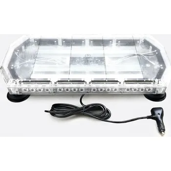 Maják LED rampa světelná modrá 56*3W