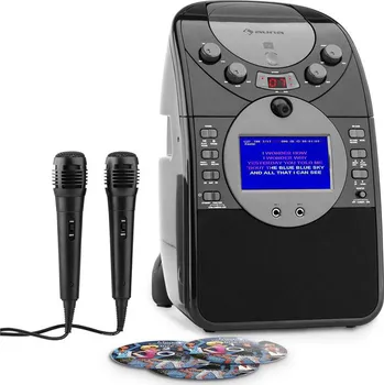 Karaoke Auna ScreenStar + CD, černý