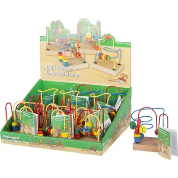 Dřevěná hračka befree Dřevěný motorický labyrint malý (10x7x11,5cm)