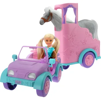 Panenka Alltoys Sparkle Girlz Přívěs pro koně