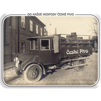 Plechová cedule Plechová pivovarská cedule České Pivo 420 x 297 mm