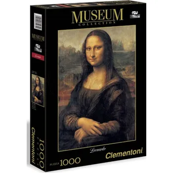Puzzle Clementoni Puzzle Museum Leonardo da Vinci: Mona Lisa 1000 dílků