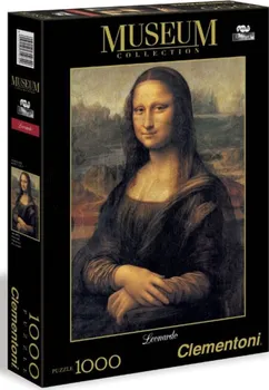 Puzzle Clementoni Puzzle Museum Leonardo da Vinci: Mona Lisa 1000 dílků