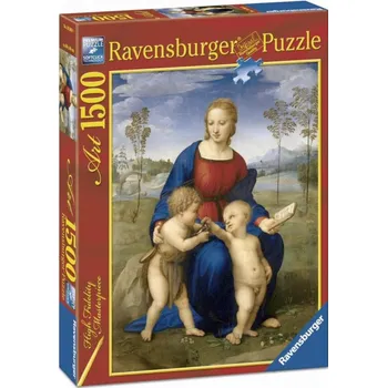 Puzzle Ravensburger Madonna del Cardellino 1500 dílků