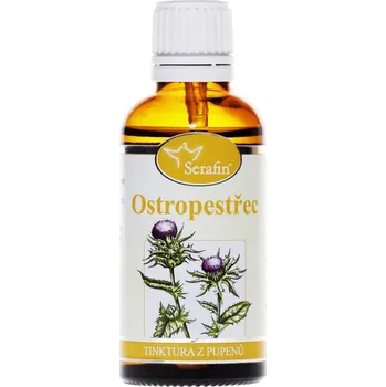 Přírodní produkt Serafin Ostropestřec tinktura z pupenů 50 ml