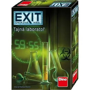 Desková hra Dino Exit Tajná laboratoř úniková hra
