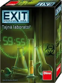 Desková hra Dino Exit Tajná laboratoř úniková hra